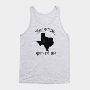 Texas Original Austin est. 1845 Tank Top